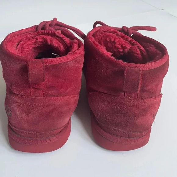 Ugg red suede boots, Men’s size 11. Sherpa lining. - Picture 4 of 7